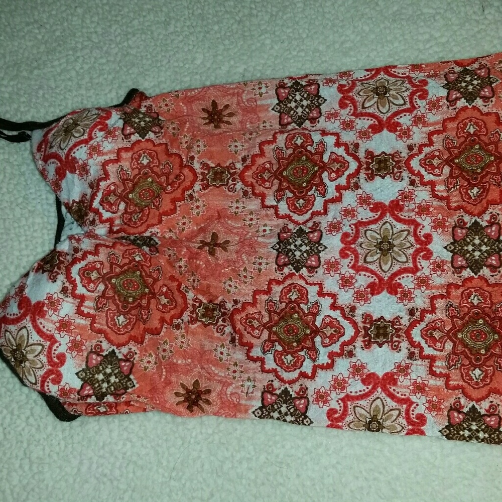 Cute print stretch tank